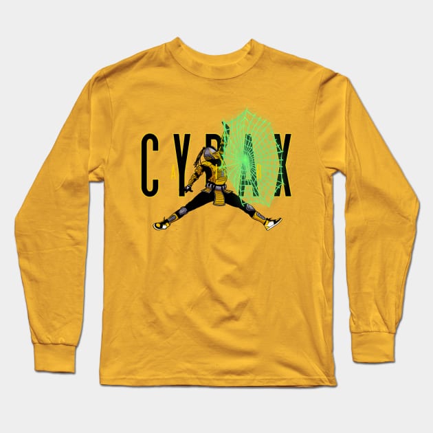 AIR CYRAX Long Sleeve T-Shirt by cabelomaluco